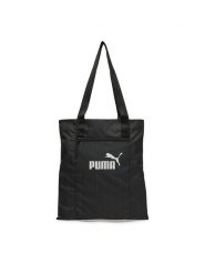 Puma Torebka Base Tote 913430 02 Czarny. Czarne shopper bag Puma, bez wzorów, z materiału, bez dodatków. Za 59.99 zł.