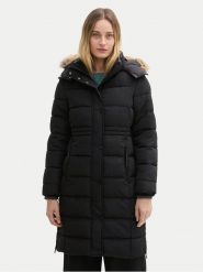 Tom Tailor Kurtka puchowa 1042915 Czarny Regular Fit. Czarne kurtki Tom Tailor, m, bez wzorów, z puchu, bez kaptura. Za 449.99 zł.