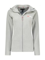 ANAPURNA Kurtka polarowa "Tugoodana" w kolorze jasnoszarym rozmiar: M. Szare kurtki ANAPURNA, m, bez wzorów, z polaru, bez kaptura. Za 84.21 zł.