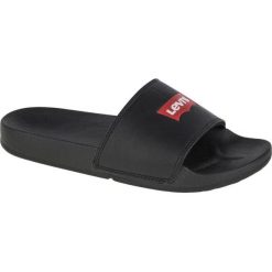 Levis Klapki Levi's June Batwing S W 229170-740-159 czarne. Czarne klapki Levi's, bez wzorów, z gumy, sportowe, bez obcasa, bez zapięcia. Za 173.32 zł.