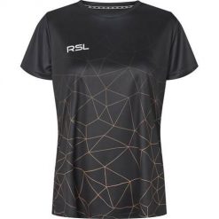 Koszulka treningowa damska RSL Jane. Czarne t-shirty sportowe RSL, m, bez wzorów, bez ramiączek. Za 245.00 zł.