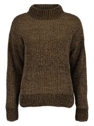 Blue Seven Sweter w kolorze brązowym rozmiar: 38. Brązowe swetry Blue Seven, bez wzorów, bez ramiączek. Za 96.60 zł.