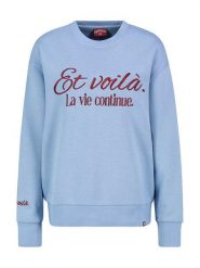 Eight2Nine Bluza w kolorze błękitnym rozmiar: XL. Niebieskie bluzy Eight2Nine, xl, bez wzorów, bez ramiączek, bez kaptura. Za 144.24 zł.