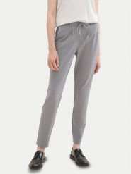 Tom Tailor Spodnie materiałowe 1008375 Szary Loose Fit. Szare spodnie materiałowe Tom Tailor, bez wzorów, z materiału. Za 69.99 zł.