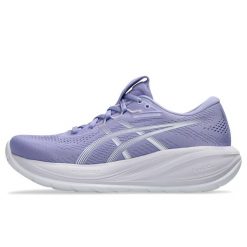 Buty Do Biegania Asics Gel-Cumulus 28 Damskie. Fioletowe buty do biegania ASICS, bez wzorów, z gumy, bez zapięcia, do biegania. Za 737.45 zł.