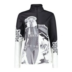 Damska bluza dresowa CMP. Białe bluzy bez kaptura CMP, na zimę, xs, bez wzorów, z dresówki, bez kaptura, narciarskie. Za 347.00 zł.