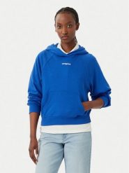 Tommy Jeans Bluza Script DW0DW22825 Niebieski Regular Fit. Niebieskie bluzy Tommy Jeans, l, bez wzorów, z bawełny, bez kaptura. Za 409.99 zł.