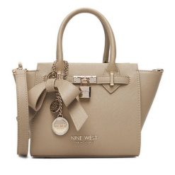Torebka Nine West. Brązowe torebki klasyczne Nine West, bez wzorów, klasyczne, bez dodatków. Za 329.99 zł.
