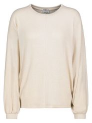 Fresh Made Sweter w kolorze beżowym rozmiar: S/M. Brązowe swetry Fresh Made, m, bez wzorów, bez ramiączek. Za 70.41 zł.