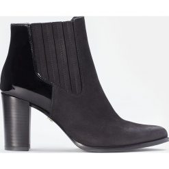 Czarne botki damskie. Botki marki Kazar. Za 569.00 zł.