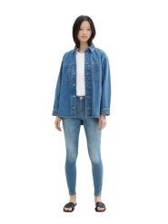 TOM TAILOR Denim Dżinsy - Slim fit - w kolorze błękitnym rozmiar: L/L30. Niebieskie jeansy TOM TAILOR DENIM, l, z aplikacjami, z denimu, klasyczne. Za 113.63 zł.