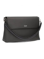 Zwei Torebka w kolorze antracytowym - 32 x 20 x 9 cm rozmiar: onesize. Czarne torebki klasyczne Zwei, bez wzorów, z materiału, na ramię, bez dodatków. Za 198.10 zł.
