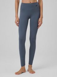 4F Legginsy sportowe w kolorze niebieskim rozmiar: M. Niebieskie legginsy 4f, m, bez wzorów, z materiału, outdoorowe. Za 68.95 zł.