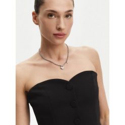 Naszyjnik Guess. Szare naszyjniki Guess, srebrne. Za 189.99 zł.