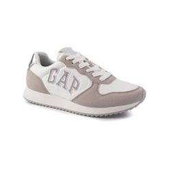 Damskie buty sneakersy sportowe GAP NASHVILLE ARCH LOGO. Białe buty treningowe GAP, bez wzorów, bez zapięcia. Za 199.00 zł.