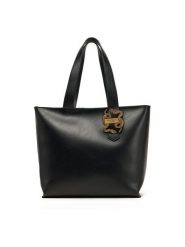 Just Cavalli Torebka Iconic Snakes 78RA4BA5 ZSA89 Czarny. Czarne torebki klasyczne Just Cavalli, bez wzorów, ze skóry, bez dodatków. Za 519.99 zł.
