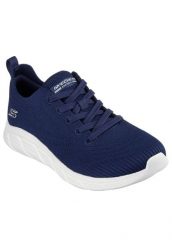 Buty damskie SKECHERS BOBS Sport B Flex Lo granatowe 117591-NVY lekkie 37. Niebieskie buty treningowe Skechers, na wiosnę, bez wzorów, z dzianiny, bez zapięcia. Za 249.00 zł.
