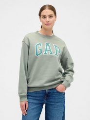 GAP Bluza w kolorze zielonym rozmiar: M. Zielone bluzy GAP, m, bez wzorów, bez ramiączek, bez kaptura. Za 149.31 zł.