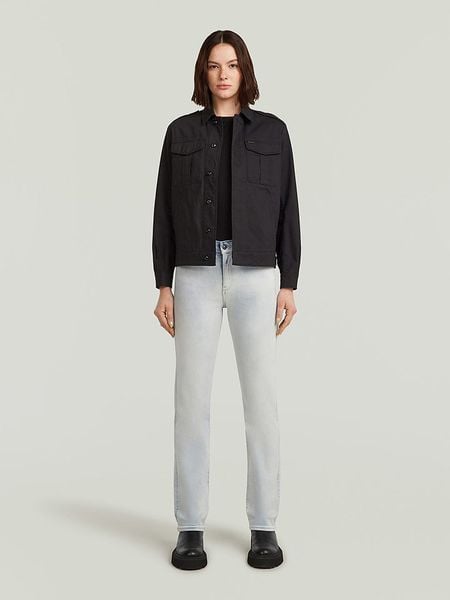 G-Star Dżinsy "Strace" - Regular fit - w kolorze błękitnym rozmiar: W28/L32. Niebieskie jeansy G-Star, l, z aplikacjami, z bawełny, klasyczne. Za 224.52 zł.