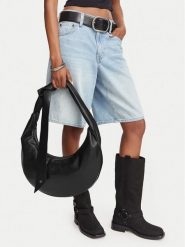 G-Star Raw Torebka C-LDA8818 Czarny. Czarne torebki klasyczne G-Star, bez wzorów, ze skóry, retro, bez dodatków. Za 249.99 zł.