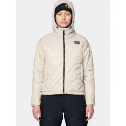 Płaszcz Zimowy Damski Mountain Hardwear Powder Maven. Białe płaszcze MOUNTAIN HARDWEAR, na zimę, bez wzorów, z puchu, sportowe, bez kaptura. Za 999.00 zł.