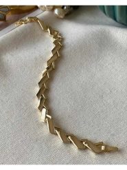 Luseera Pozłacana bransoletka rozmiar: onesize. Żółte bransoletki Luseera, pozłacane. Za 56.99 zł.