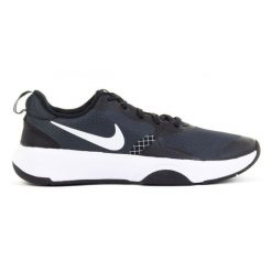 Buty Nike City Rep Tr DA1351-002 czarne. Czarne buty treningowe bez wzorów, z gumy, bez zapięcia, na fitness i siłownię. Za 312.50 zł.
