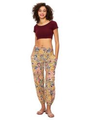 Aller Simplement Spodnie ze wzorem rozmiar: 34/36. Spodnie materiałowe Aller Simplement, bez wzorów, z bawełny, klasyczne, z podwyższonym stanem. Za 61.60 zł.