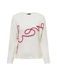 S.Oliver BLACK LABEL Sweter z dzianiny z zawartością alpaki Kobiety biały, XL. Białe swetry s.Oliver BLACK LABEL, s, bez wzorów, z dzianiny, bez ramiączek. Za 449.95 zł.
