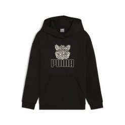 Puma Bluza Ess+ Tropicat Fl 68182701. Czarne bluzy z kapturem Puma, m, bez wzorów, z bawełny, bez kaptura. Za 213.70 zł.
