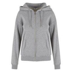 Bluza Rozpinana Damska. Czarne bluzy Urban Classics, m, bez wzorów, bez ramiączek, bez kaptura. Za 137.99 zł.