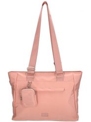 Charm Shopper bag "Odeon" w kolorze jasnoróżowym - 44 x 30 x 10 cm rozmiar: onesize. Różowe shopper bag Charm, bez wzorów, z materiału, na ramię, bez dodatków. Za 114.44 zł.