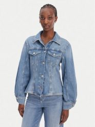 Liu Jo Kurtka jeansowa UA6199 D0309 Niebieski Regular Fit. Niebieskie kurtki Liu Jo, l, bez wzorów, z jeansu, bez kaptura. Za 859.99 zł.