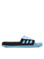 Adidas Klapki adilette TND Slides GX9705 Czarny. Czarne klapki adidas, bez wzorów, ze skóry, sportowe, bez obcasa, bez zapięcia. Za 179.99 zł.
