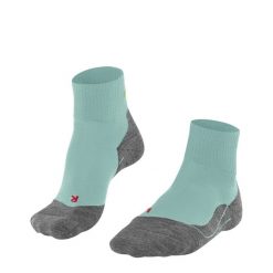 Skarpetki damskie Falke TK5 Wander. Niebieskie skarpetki Falke, bez wzorów, z materiału. Za 296.99 zł.