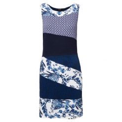 Desigual Sukienka damska Vest Olivia S ciemnoniebieski. Niebieskie sukienki Desigual, s, bez wzorów, bez kołnierzyka, bez ramiączek. W wyprzedaży za 265.00 zł.
