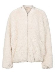 Herrlicher Kurtka pluszowa "Yaya" w kolorze kremowym rozmiar: XL. Brązowe kurtki Herrlicher, xl, bez wzorów, bez kaptura. Za 295.99 zł.