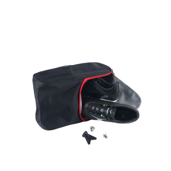 Worek na buty Gilbert Club V4. Czarne buty treningowe GILBERT, bez wzorów, bez zapięcia, na fitness i siłownię. Za 161.50 zł.