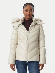 Hetregó Kurtka puchowa Inari 8R624KF 26W004 Kremowy Slim Fit. Białe kurtki HETREGO, bez wzorów, z puchu, bez kaptura. Za 2,349.00 zł.