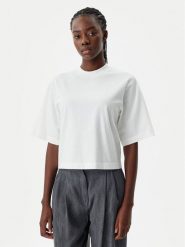 PINKO T-Shirt 104604 A2F8 Z05 Biały Regular Fit. Białe t-shirty Pinko, xl, bez wzorów, z bawełny, bez kołnierzyka, bez ramiączek. Za 299.99 zł.