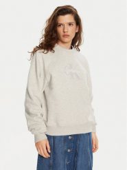 Calvin Klein Jeans Bluza Chenille J20J224652 Szary Regular Fit. Szare bluzy Calvin Klein Jeans, xl, bez wzorów, z bawełny, bez kaptura. Za 259.99 zł.