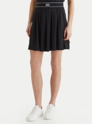 JOOP! Jeans Spódnica plisowana Taria 10100104 30100646 Czarny Regular Fit. Czarne spódnice Joop! Jeans, s, bez wzorów, z jeansu, plisowane. Za 529.99 zł.