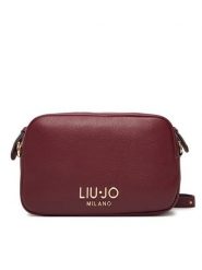 Liu Jo Torebka Ecs S Camera Case AF5137 E0058 Bordowy. Czerwone listonoszki Liu Jo, bez wzorów, ze skóry, bez dodatków. Za 489.99 zł.