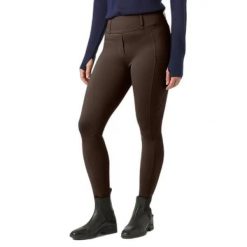 Damskie legginsy jeździeckie z pełną przyczepnością PS of Sweden Katja. Brązowe legginsy PS OF SWEDEN, bez wzorów, z materiału. Za 394.20 zł.