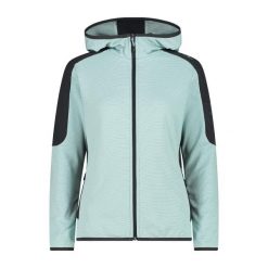 Bluza damska turystyczna CMP 34G1516. Niebieskie bluzy CMP, l, bez wzorów, sportowe, bez ramiączek, bez kaptura. Za 329.99 zł.