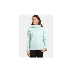 Damska kurtka softshell Kilpi BELTRA-W. Zielone kurtki Kilpi, bez wzorów, z softshellu, bez kaptura. Za 680.25 zł.