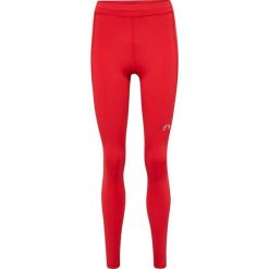 Damskie legginsy Newline core. Czerwone legginsy Newline, bez wzorów, z dzianiny. Za 201.70 zł.