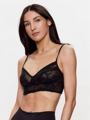 Triumph Biustonosz top Smart Deco 10214500 Czarny. Czarne biustonosze Triumph, bez wzorów, z syntetyku. Za 69.99 zł.