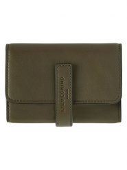 Liebeskind Berlin Skórzany portfel "Kate" w kolorze khaki - 13 x 10 x 4 cm rozmiar: onesize. Brązowe portfele Liebeskind Berlin, bez wzorów, z materiału. Za 183.45 zł.
