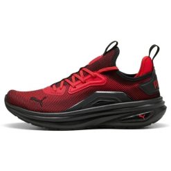 Buty sportowe Puma Softride Enzo 6 Hype For All Time. Czerwone buty treningowe Puma, bez wzorów, z materiału, bez zapięcia, na fitness i siłownię. Za 490.00 zł.
